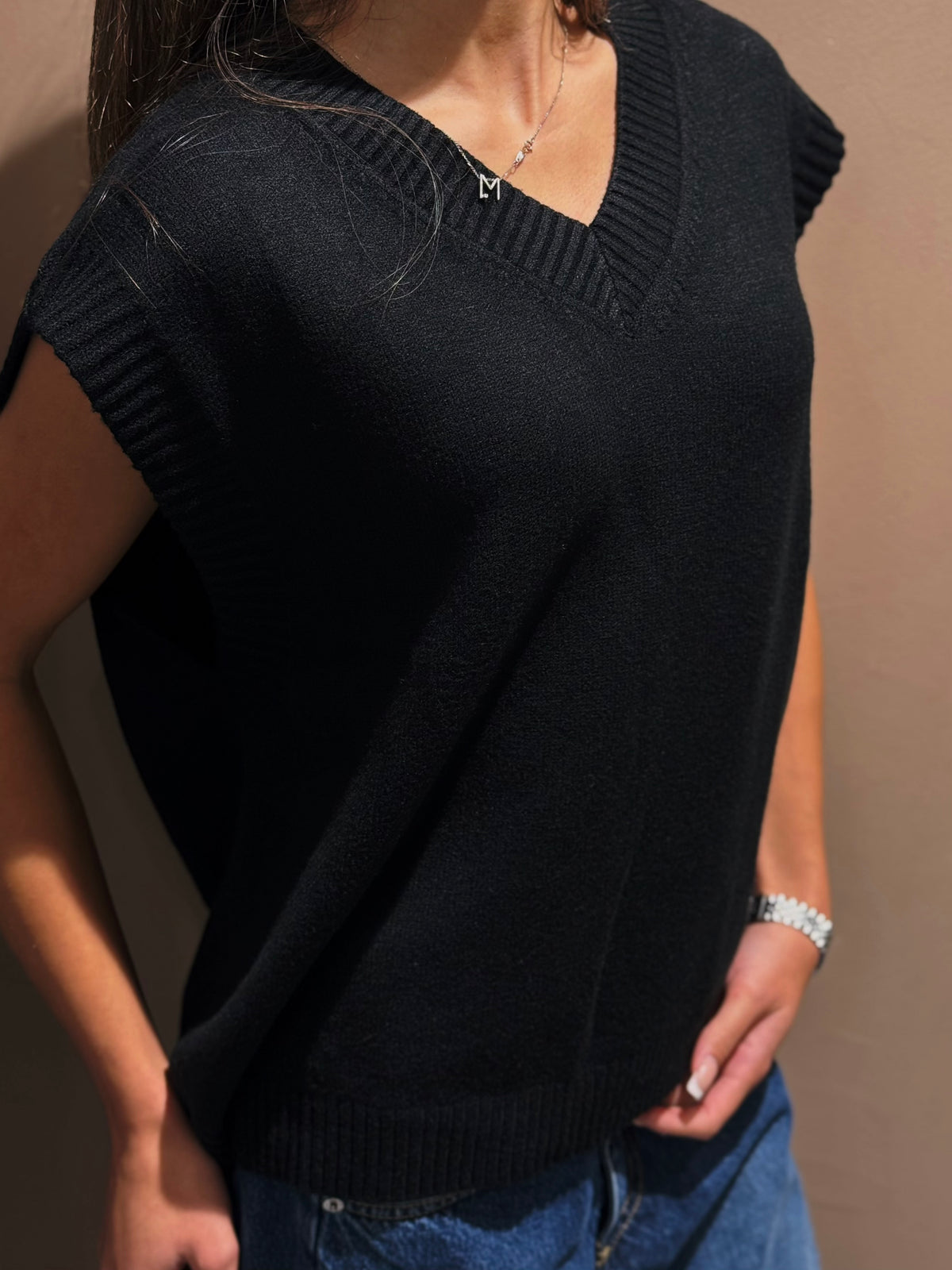 “GILET SCOLLO V” Susy mix