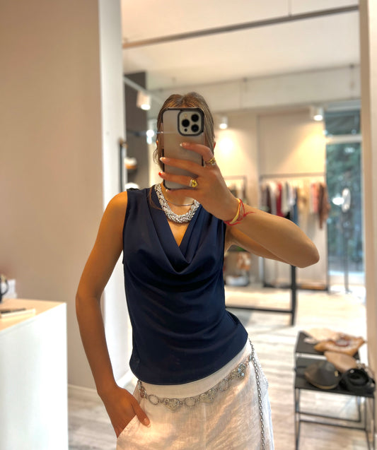 KONTATTO- BLUSA SCOLLO GRONDA