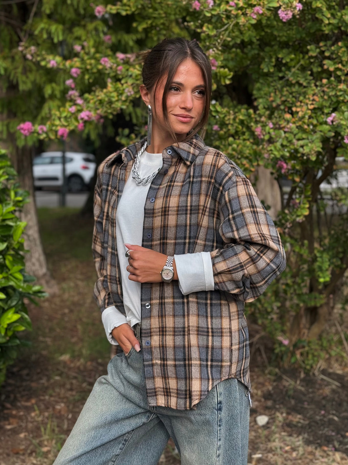 “CAMICIA COGNAC” Susy mix