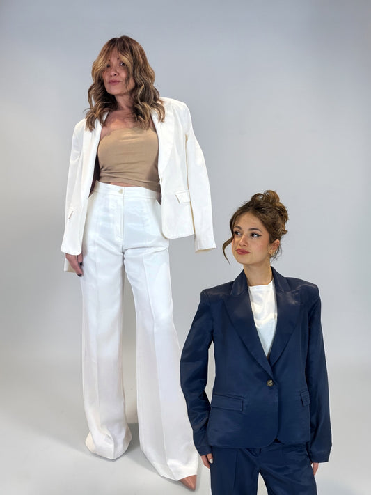 “PANTALONE EFFETTO LUCIDO” Kontatto