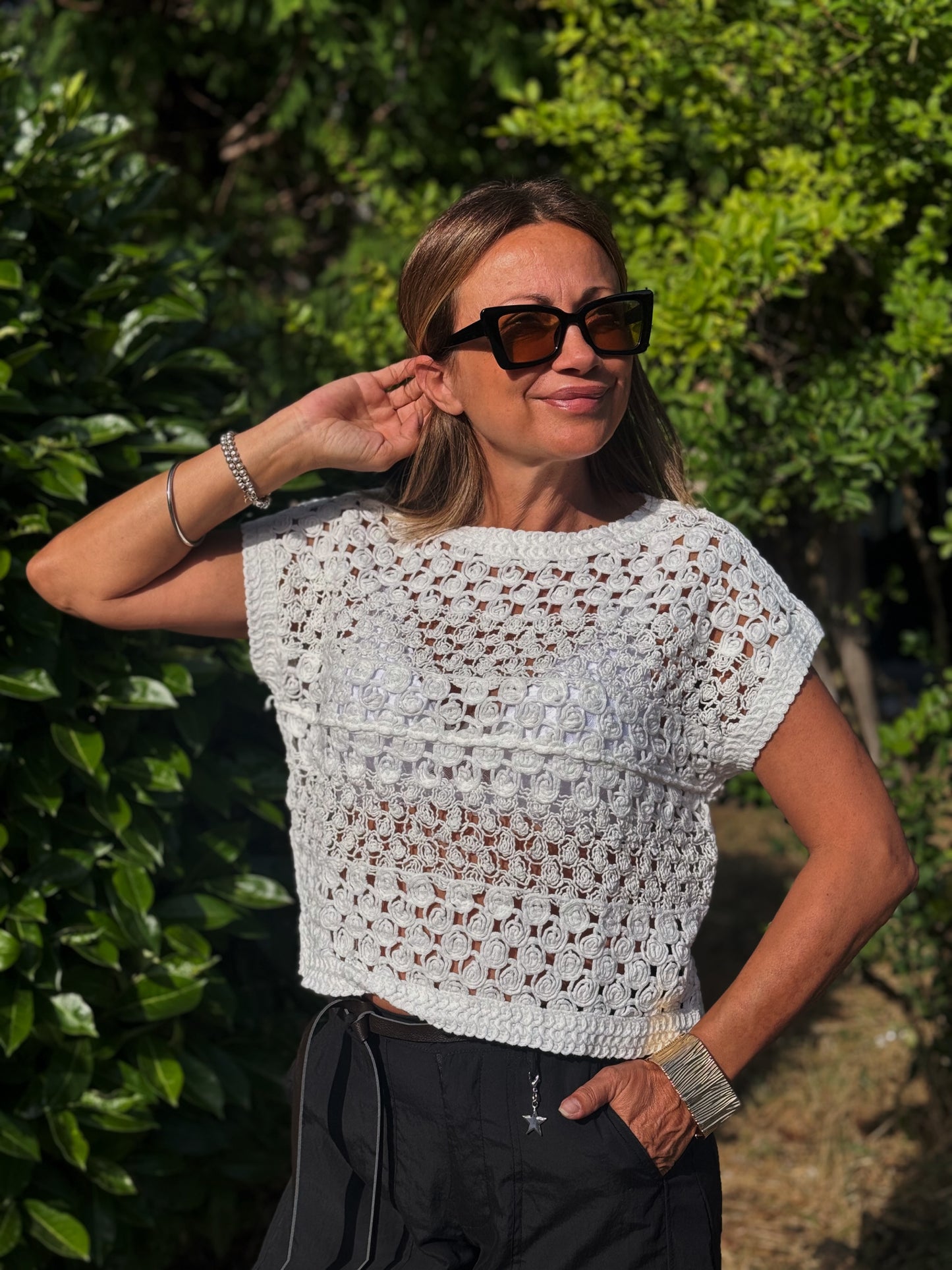 “MAGLIA SCATOLETTA CROCHET” susy mix