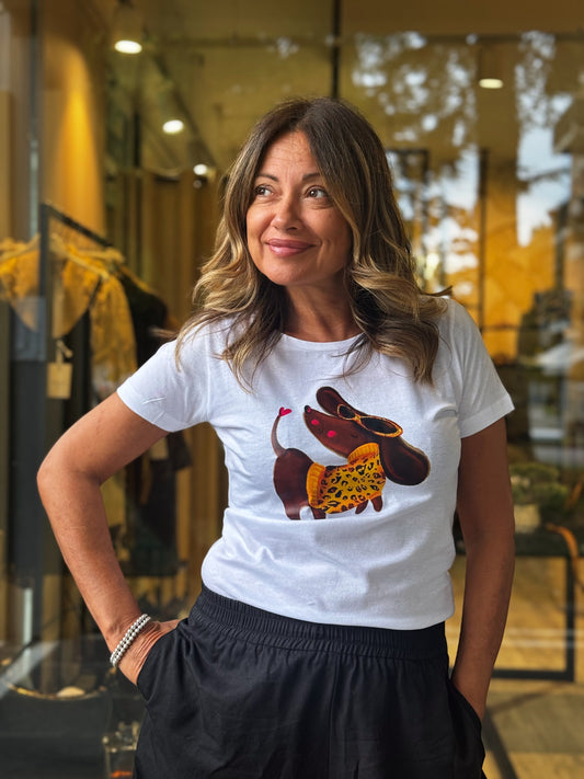 “T-SHIRT BASSOTTO” Susy mix