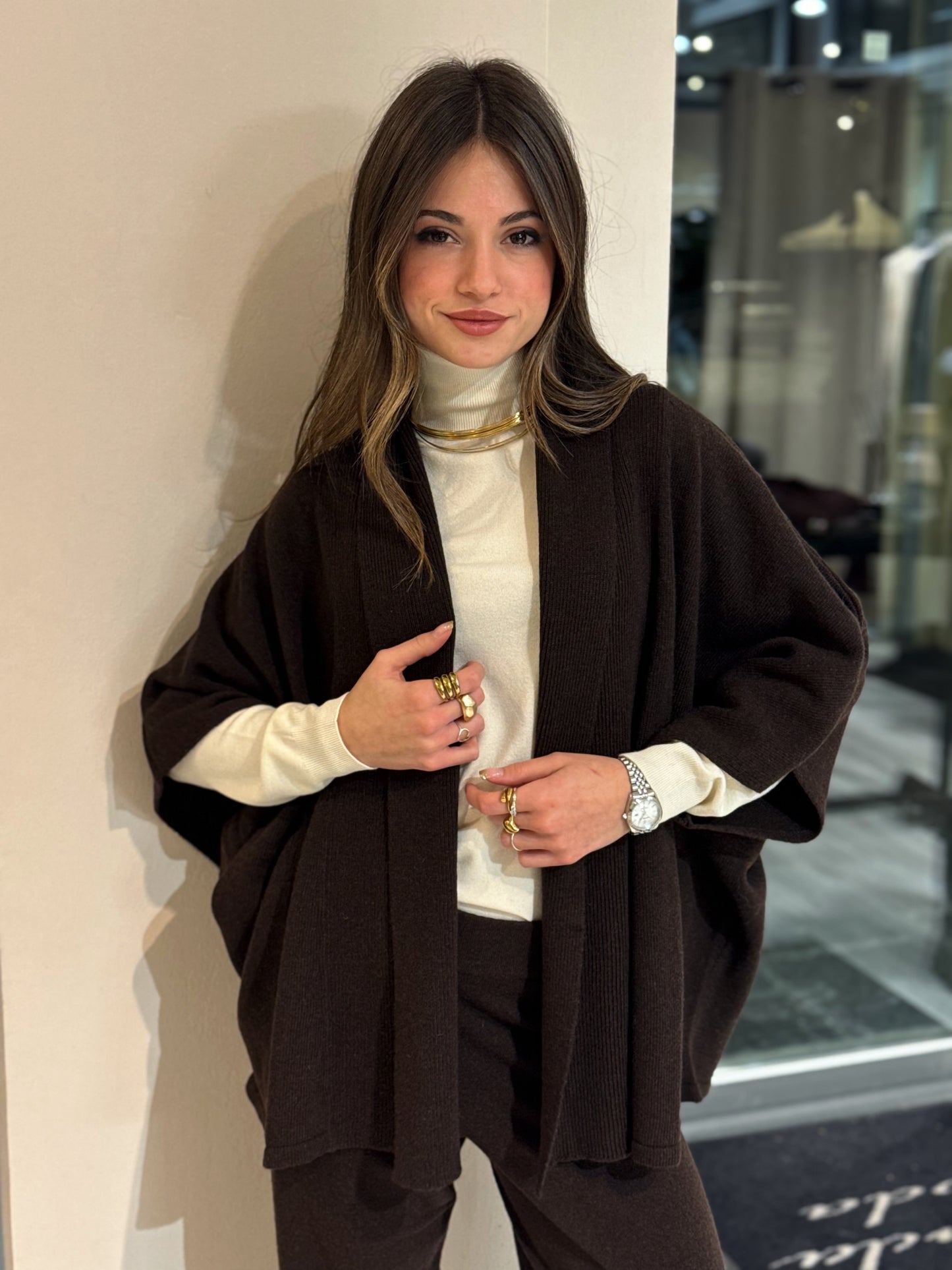 “CARDIGAN MANICA CORTA” Kontatto