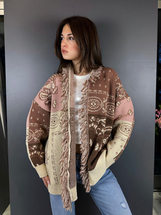 “CARDIGAN JACQUARD” Kontatto