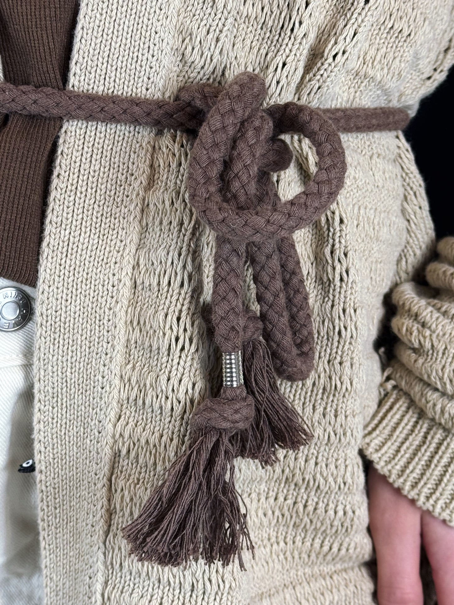 “CARDIGAN FRANGE” Kontatto
