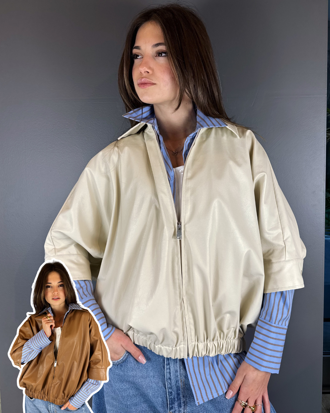 “BOMBER ECOPELLE” Kontatto