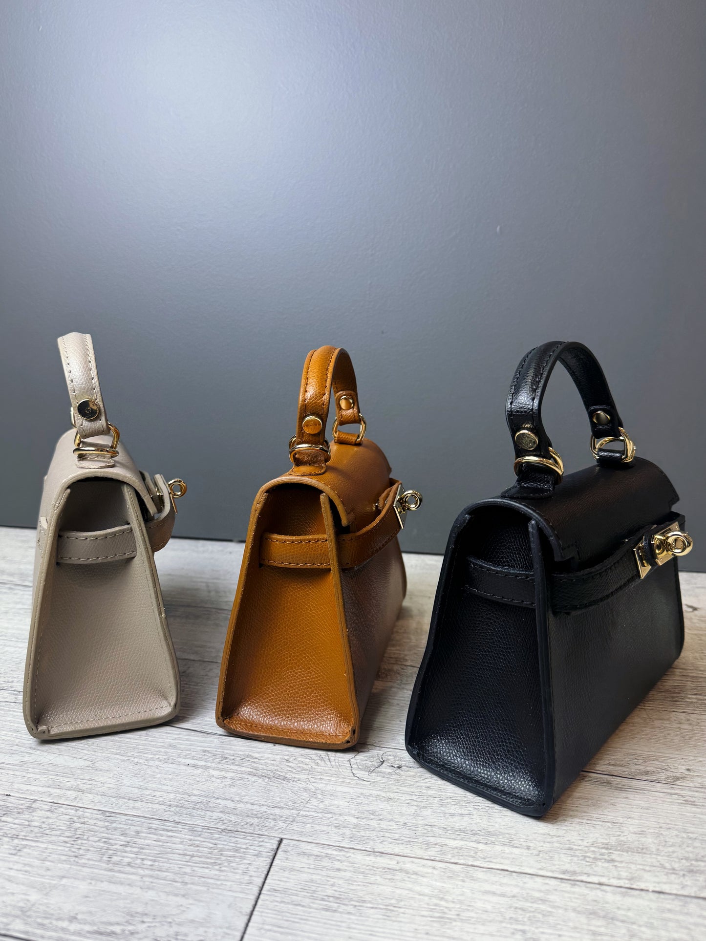 “MINI BAG IN PELLE”