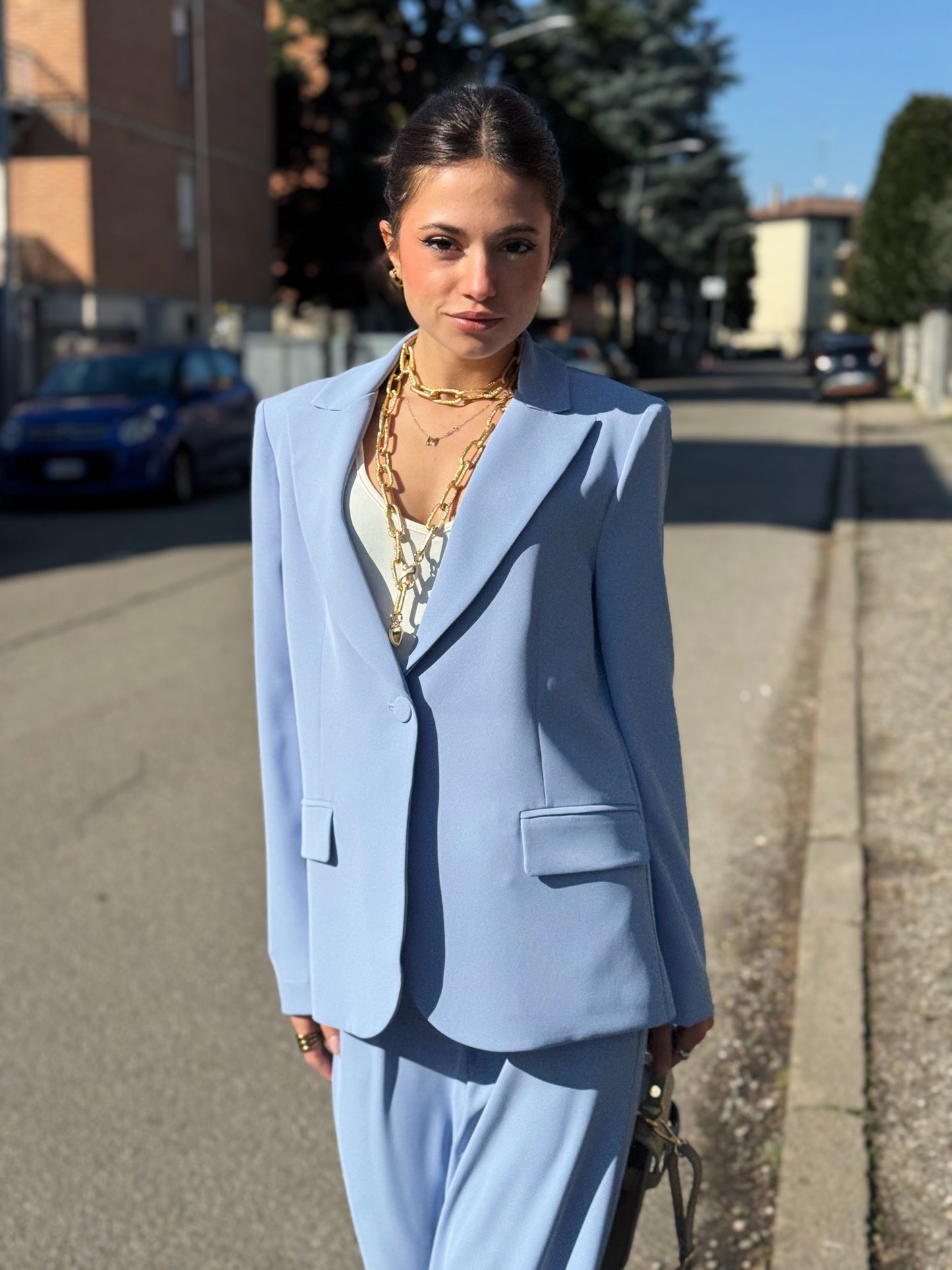 “TAILLEUR TESSUTO FLUIDO” Kontatto