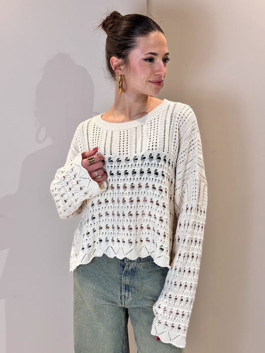 “MAGLIA RETE CON APERTURA” Have one