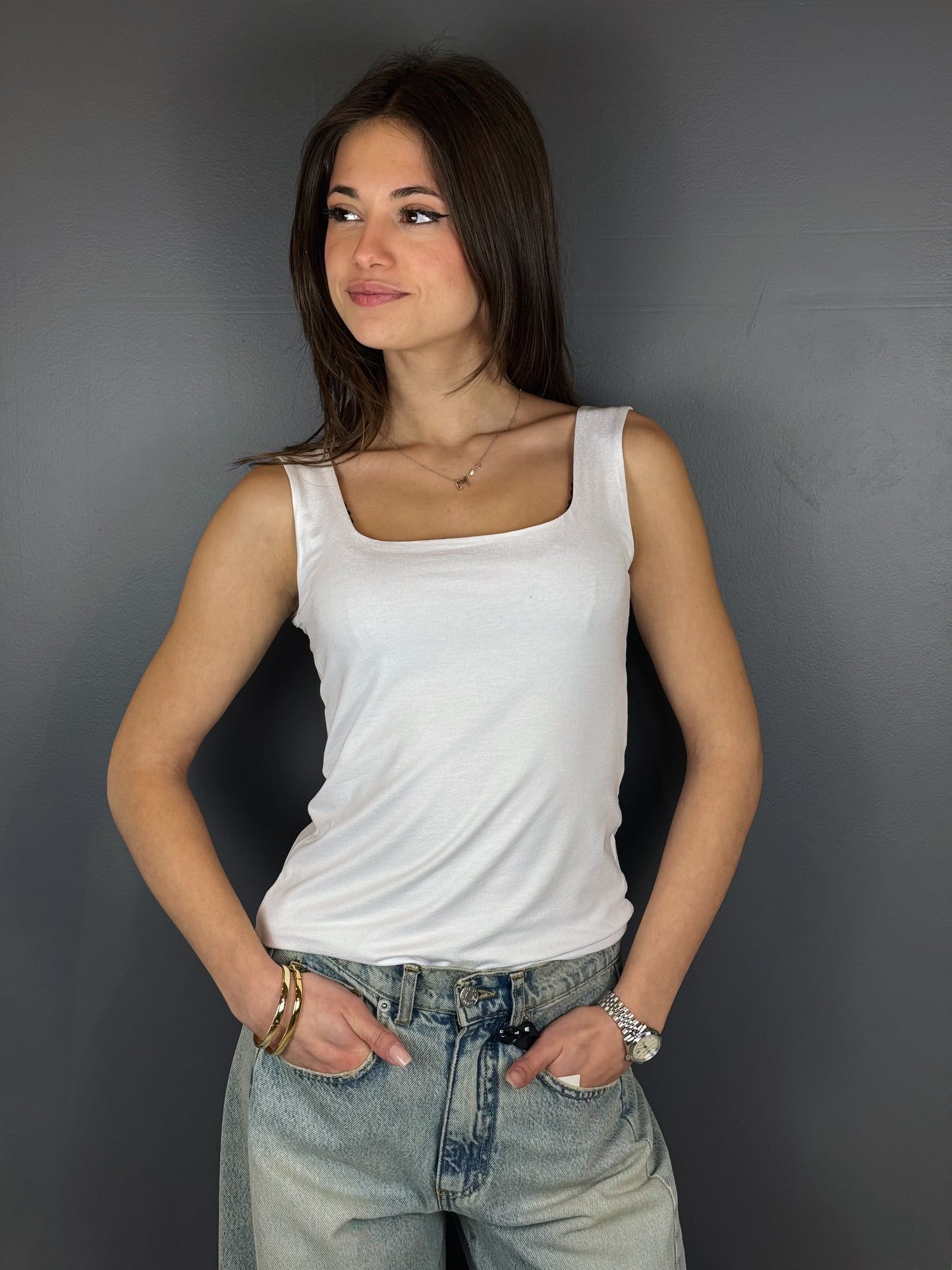 “CANOTTA SCOLLO QUADRO” Susy mix