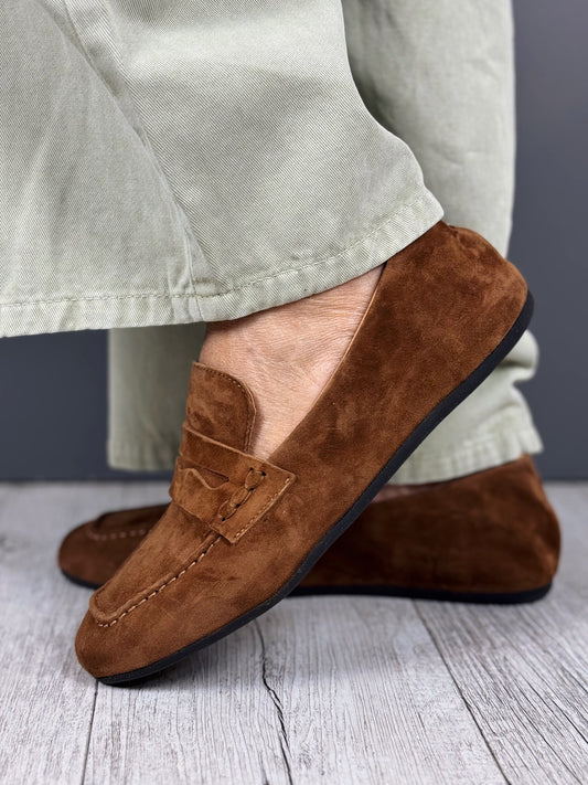 “MOCASSINO SCAMOSCIATO” Ovyé