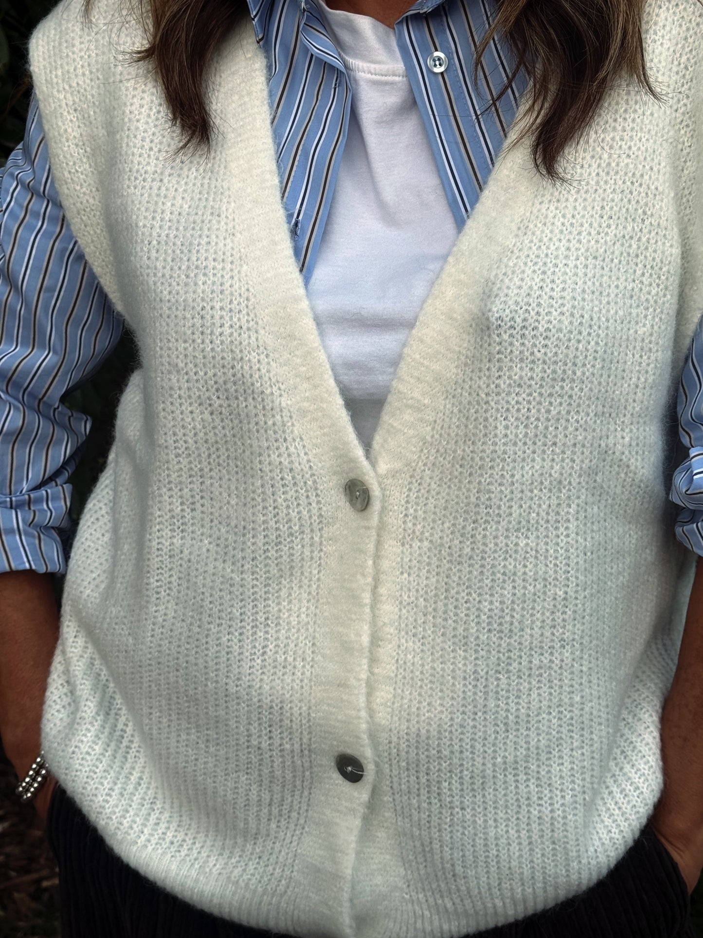 “GILET SMANICATO” Have one