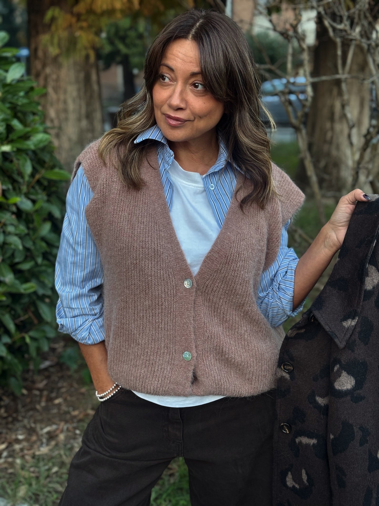 “GILET SMANICATO” Have one