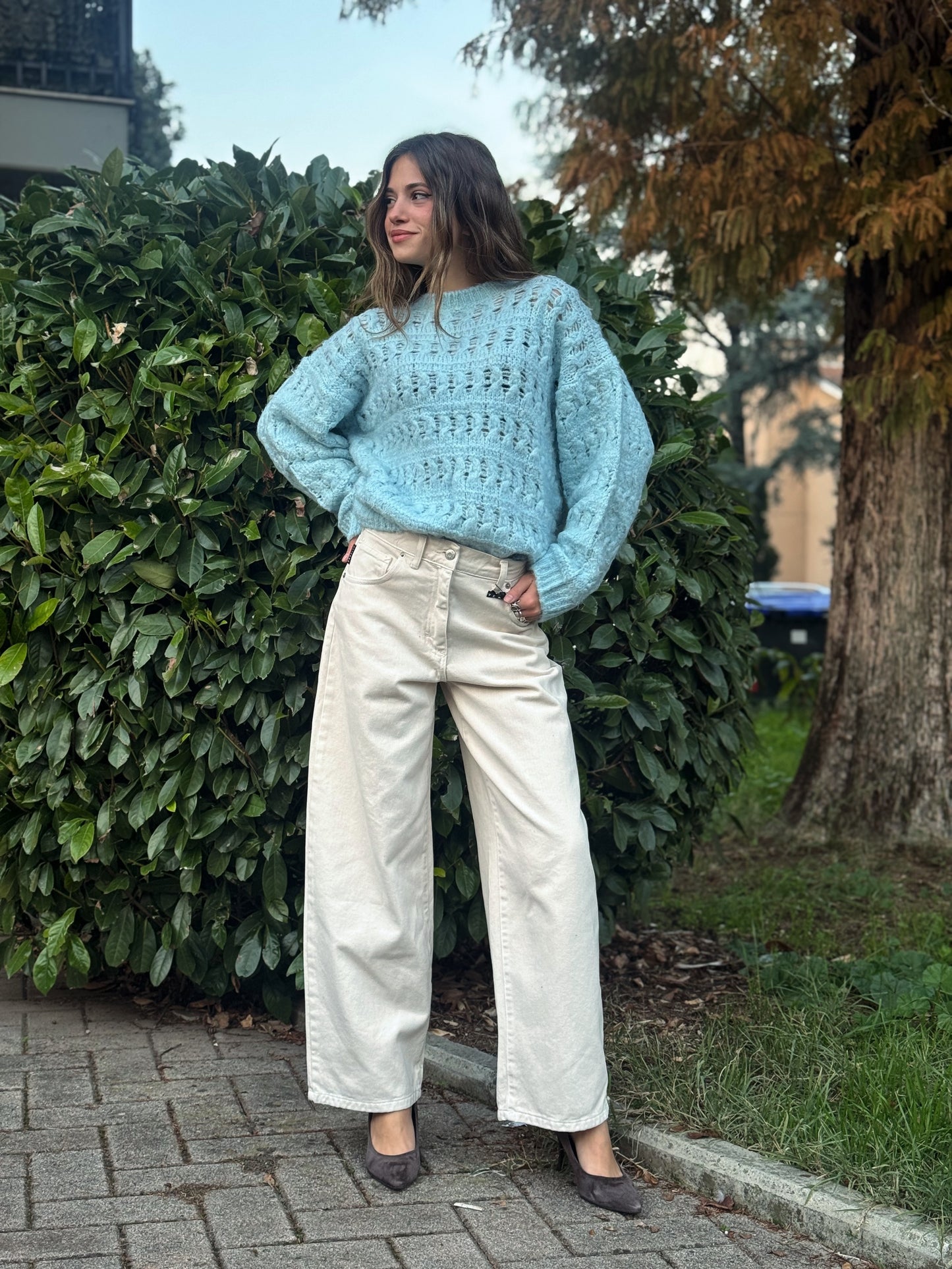 “JEANS MODELLO BELLA BURRO OLD” have one