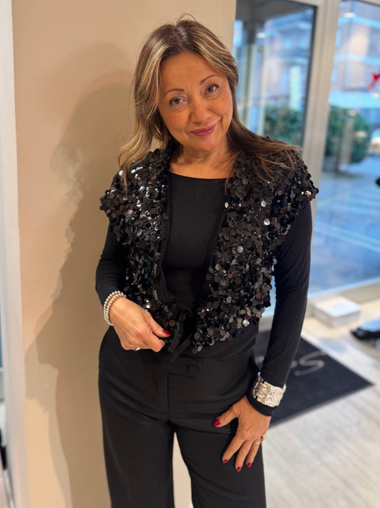 “GILET PAILLETTES” Kontatto