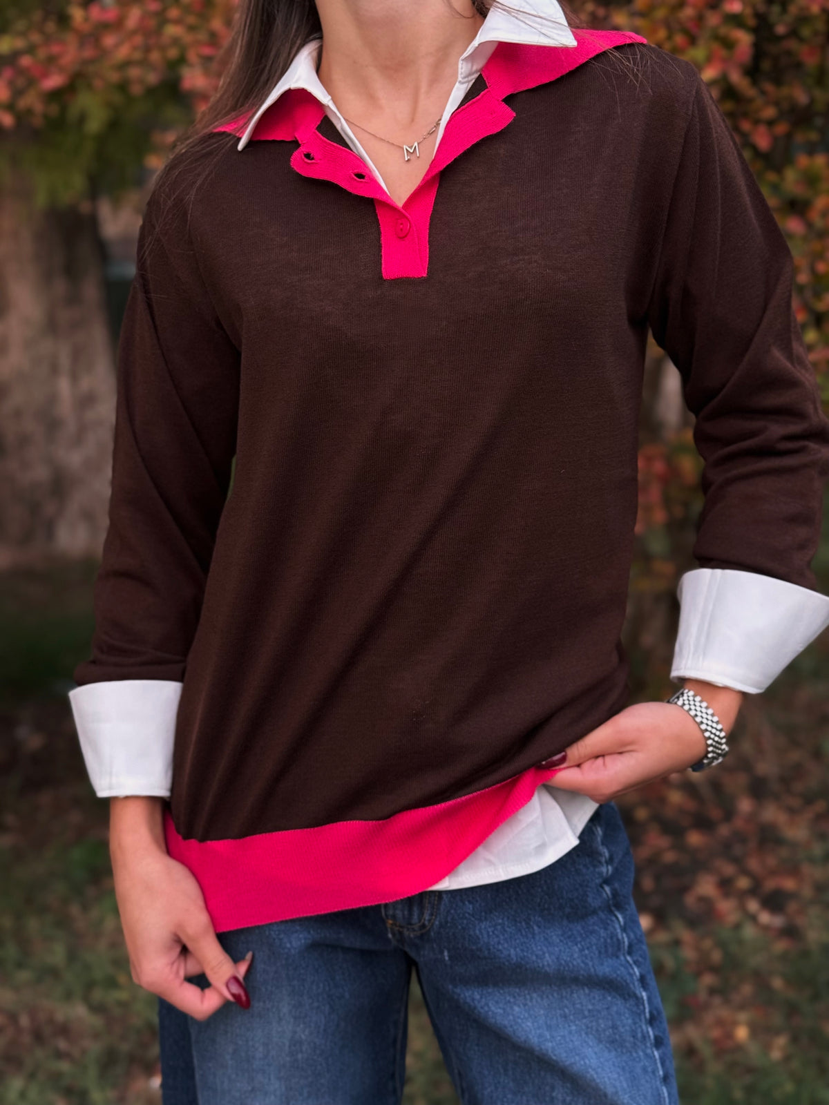 “POLO BI-COLOR” Kontatto